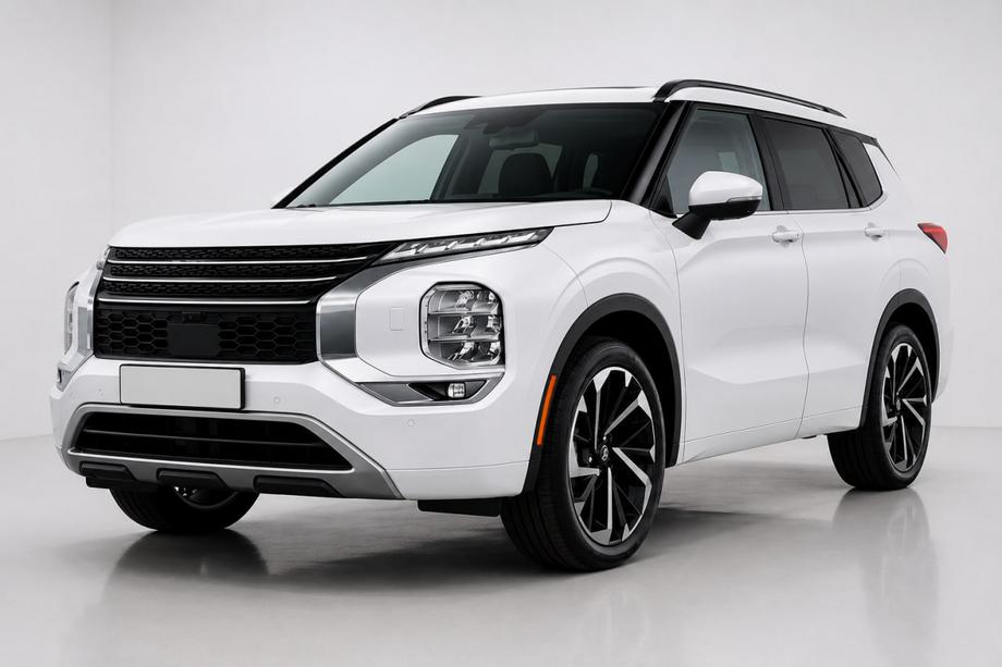 Mitsubishi Outlander 2021- рр. Інтегровані рейлінги чорні OEM (Алюміній) Фото 2