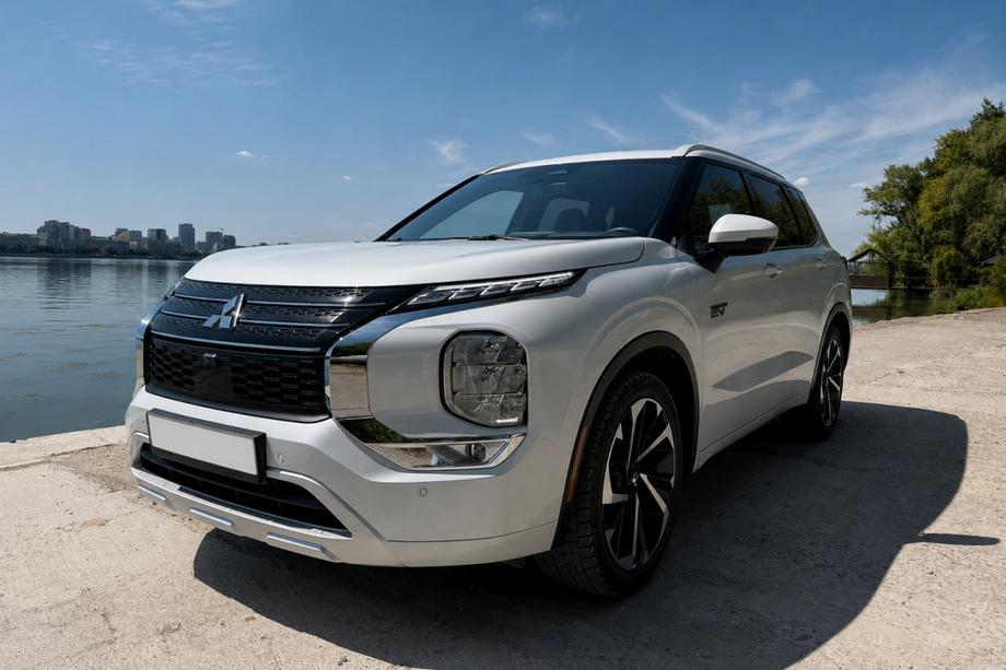Mitsubishi Outlander 2021- рр. Інтегровані рейлінги сірі OEM (Алюміній) Фото 2