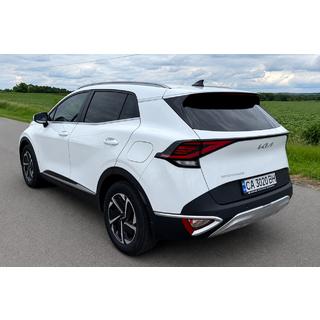 Інтегровані рейлінги сірі OEM (ABS-пластик, установка на клей) Kia Sportage 2021- рр. фото 3