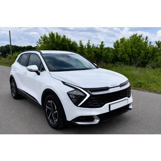 Інтегровані рейлінги чорні OEM (ABS-пластик, установка на клей) Kia Sportage 2021- рр. фото 1