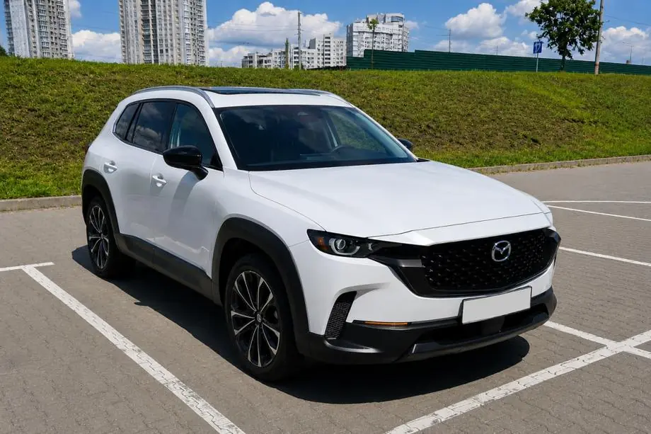 Mazda CX-50 2022- рр. Рейлінги сірі OEM (Алюміній, установка на клей) Фото 2