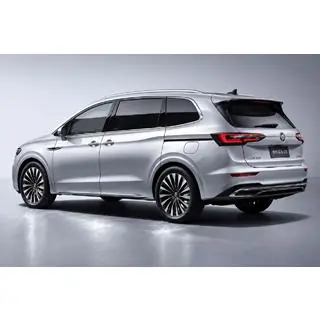 Інтегровані рейлінги сірі OEM (Алюміній, установка на клей) Volkswagen Viloran 2020- рр. фото 1