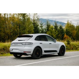 Інтегровані рейлінги чорні OEM (Алюміній, установка на клей) Porsche Macan 2014-2024 рр. фото 1