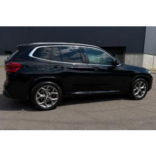 Інтегровані рейлінги хром OEM (Алюміній, установка на клей) BMW X3 G01 2018- рр. фото 2