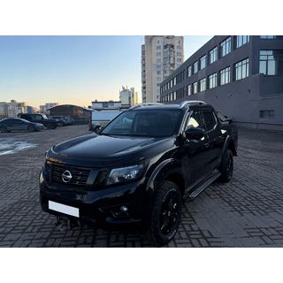 Рейлінги сірі OEM (ABS-пластик установка на клей) Nissan Navara/NP300 2016- рр. фото 1