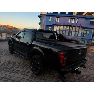 Рейлінги сірі OEM (ABS-пластик установка на клей) Nissan Navara/NP300 2016- рр. фото 2