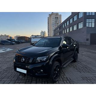 Рейлінги чорні OEM (ABS-пластик установка на клей) Nissan Navara/NP300 2016- рр. фото 2
