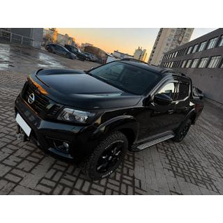 Рейлінги чорні OEM (ABS-пластик установка на клей) Nissan Navara/NP300 2016- рр. фото 1