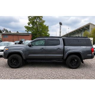 Рейлінги чорні OEM (Алюміній) Toyota Tacoma 2015-2023 рр. фото 2