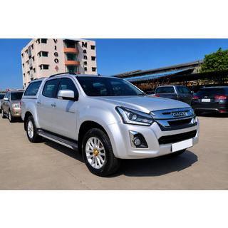 Рейлінги чорні OEM (ABS-пластик, установка на клей) Isuzu D-Max 2011-2019 рр.