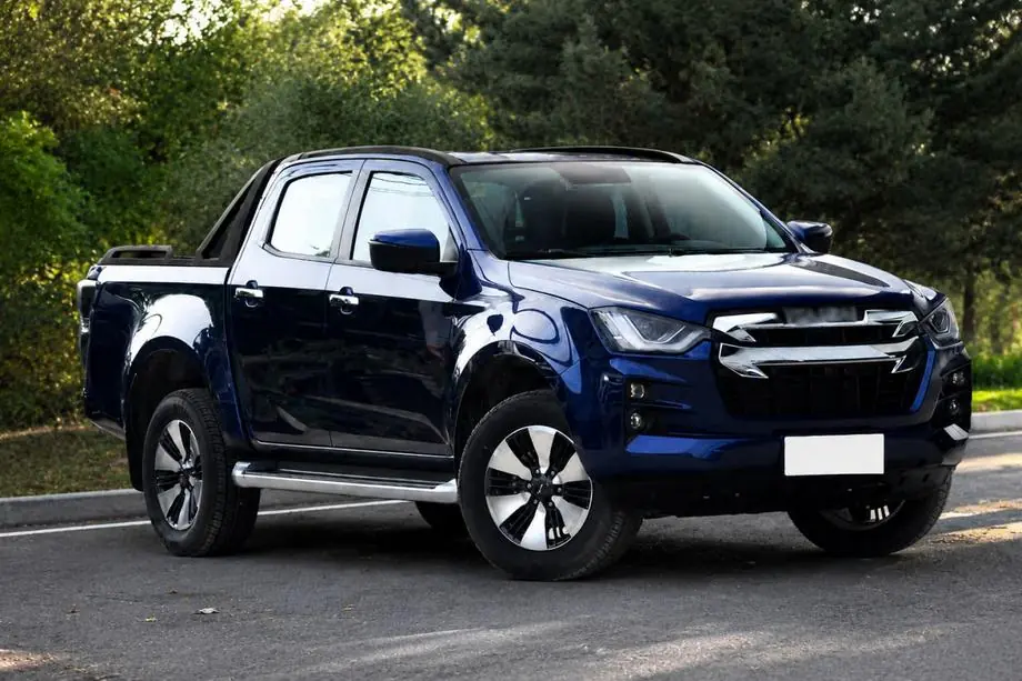 Isuzu D-Max 2011-2019 рр. Рейлінги чорний OEM (Алюміній) Image
