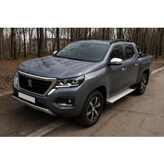 Рейлінги чорні OEM (Алюміній) Ford Ranger 2011-2022 рр. фото 1