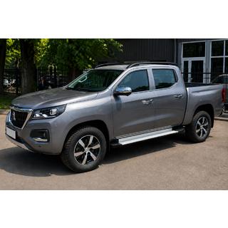 Рейлінги чорні OEM (Алюміній) Ford Ranger 2011-2022 рр. фото 2