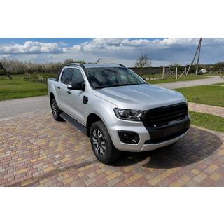 Рейлінги сірі OEM (ABS-пластик установка на клей) Ford Ranger 2011-2022 рр. фото 2