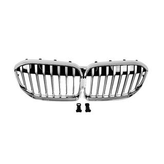 Ніздрі 1 Bar (2019-2022, Chrome) BMW 7 серія G11/G12 2015-2022 рр. фото 3
