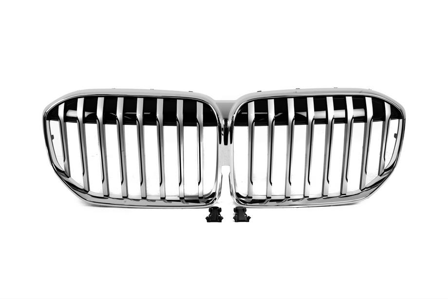 BMW 7 серія G11/G12 2015-2022 рр. Ніздрі 1 Bar (2019-2022, Chrome) Image