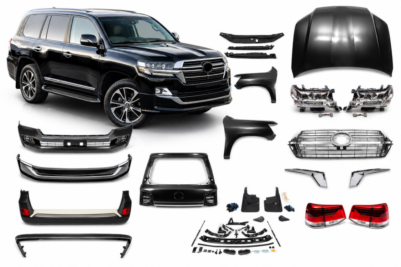 Що входить і що не входить у комплект рестайлінгу Toyota LC200