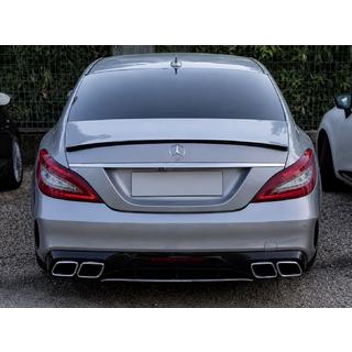 Задній дифузор з насадками Chrome (2015-2018, Дизайн GT63) фото 2