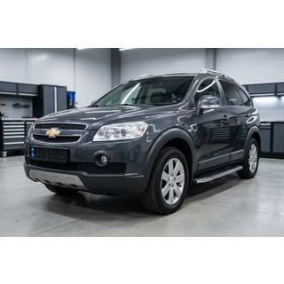 Бокові пороги BlackLine (2 шт., алюміній) Chevrolet Captiva 2006-2019 рр. фото 1