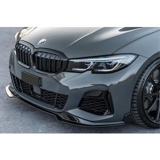 Бокові решітки бампера (для M-Sport 2018-2022, ABS) BMW 3 серія G20/G21 2018- рр. фото 1