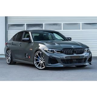 Бокові решітки бампера (для M-Sport 2018-2022, ABS) BMW 3 серія G20/G21 2018- рр. фото 2