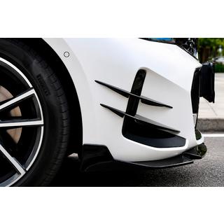 Накладки на передній бампер AC-Style (для M-Sport 2023+, ABS) BMW 3 серія G20/G21 2018- рр. фото 2