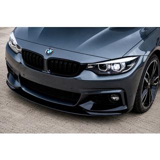 Передня Lip накладка MP-Style (для M-Sport, чорний глянець) фото 1