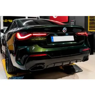 Дифузор заднього бампера з насадками (для G22/G23 M-Sport) фото 1