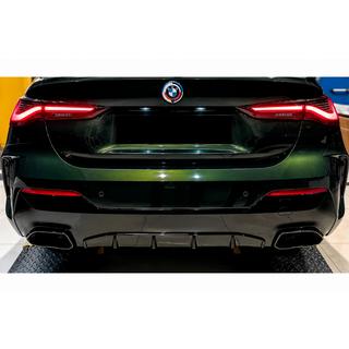Дифузор заднього бампера з насадками (для G22/G23 M-Sport) фото 3