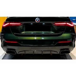 Дифузор заднього бампера з насадками (для G22/G23 M-Sport) фото 3
