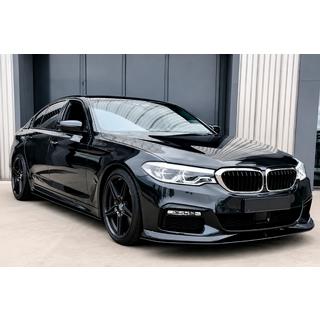 Накладка на передній бампер Lip AC-Style (для M-Sport 2017-2020, ABS) BMW 5 серія G30/G31 2017-2023 рр. фото 3