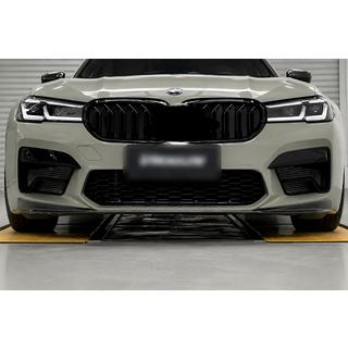 Накладка на передній бампер Lip CS-Style (для M5 2020-2023, ABS) BMW 5 серія G30/G31 2017-2023 рр. фото 1