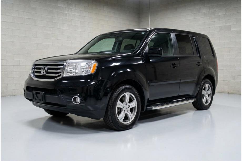 Honda Pilot 2008-2015 рр. Бокові пороги BlackLine (2 шт, алюміній) Image