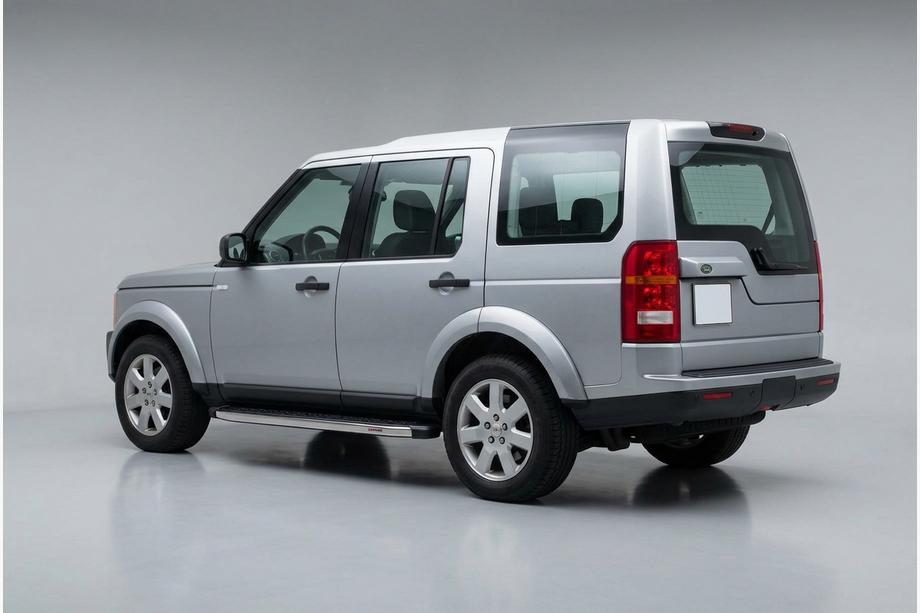 Land Rover Discovery III 2004-2009 рр. Бокові пороги BlackLine (2 шт, алюміній) Image