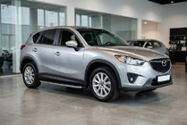 Mazda CX-5 2012-2017 рр. Бокові пороги BlackLine (2 шт, алюміній) фото 1