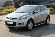 Mazda CX-7 2006-2012 рр. Бокові пороги BlackLine (2 шт, алюміній) фото 1
