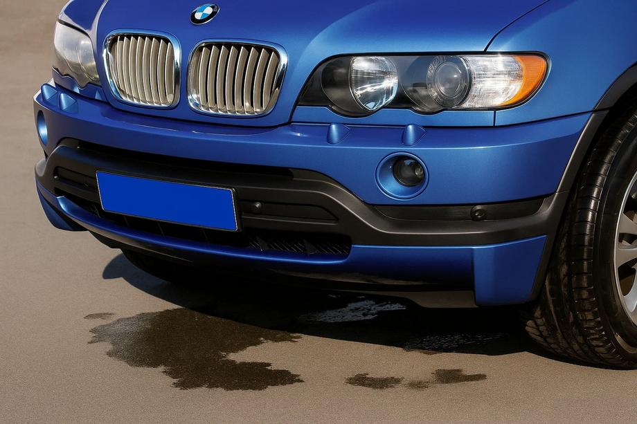 BMW X5 E53 1999-2006 рр. Накладка на передній бампер (1999-2003, під фарбування) Image