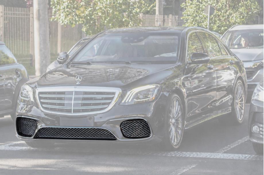 Mercedes S-class W222 2013-2022 рр. Комплект решіток в бампер 2018-2021 (S65 AMG, хром) Фото 1