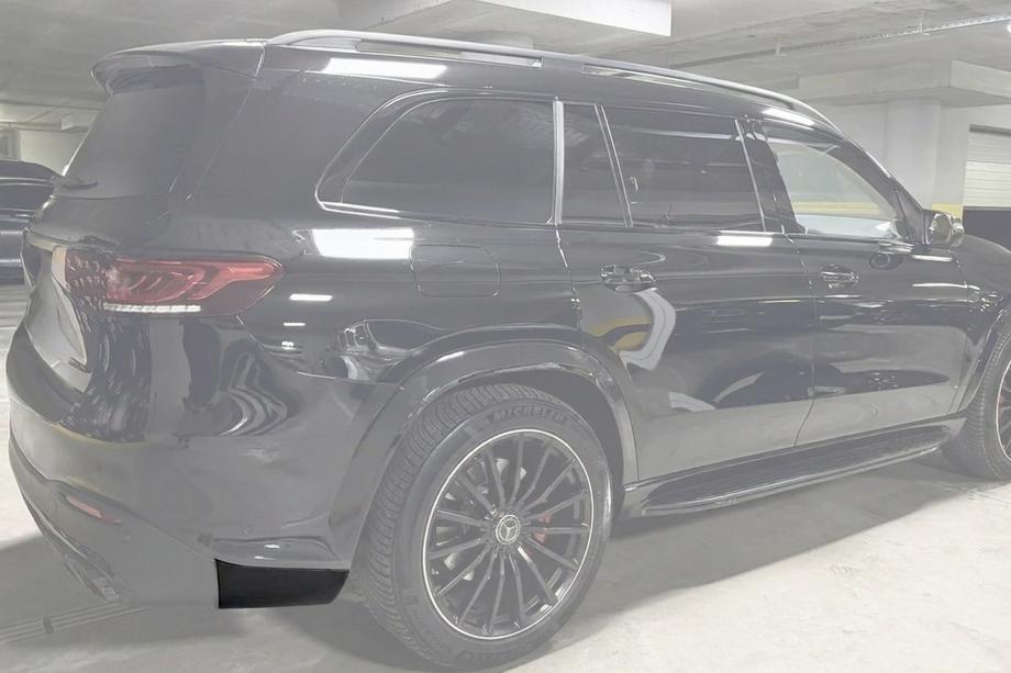 Mercedes GLS X167 2019- рр. Кінцевик дифузора (2 шт) Фото 1