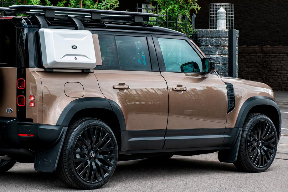 Land Rover Defender 2019- рр. Розширювачі арок (бушвакери, 6 шт, чорний мат) Фото 1