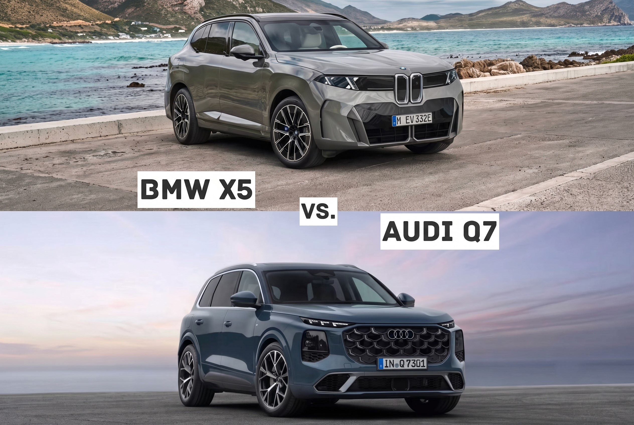 BMW X5 vs Audi Q7: огляд моделей 2026–2027