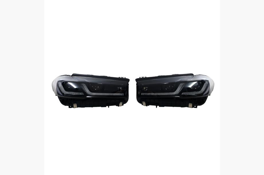 BMW 5 серія G30/G31 2017-2023 рр. Передня оптика LCI Full Led Shadow (заміна бамперу) Image