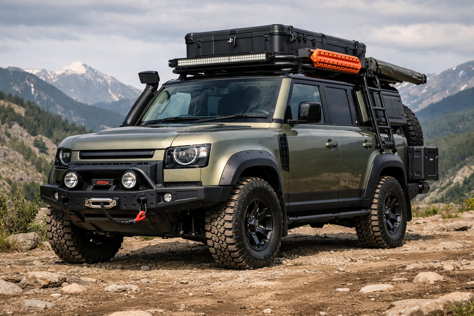 Пакет доробок Land Rover Defender 2019+ для подорожей і брутального вигляду