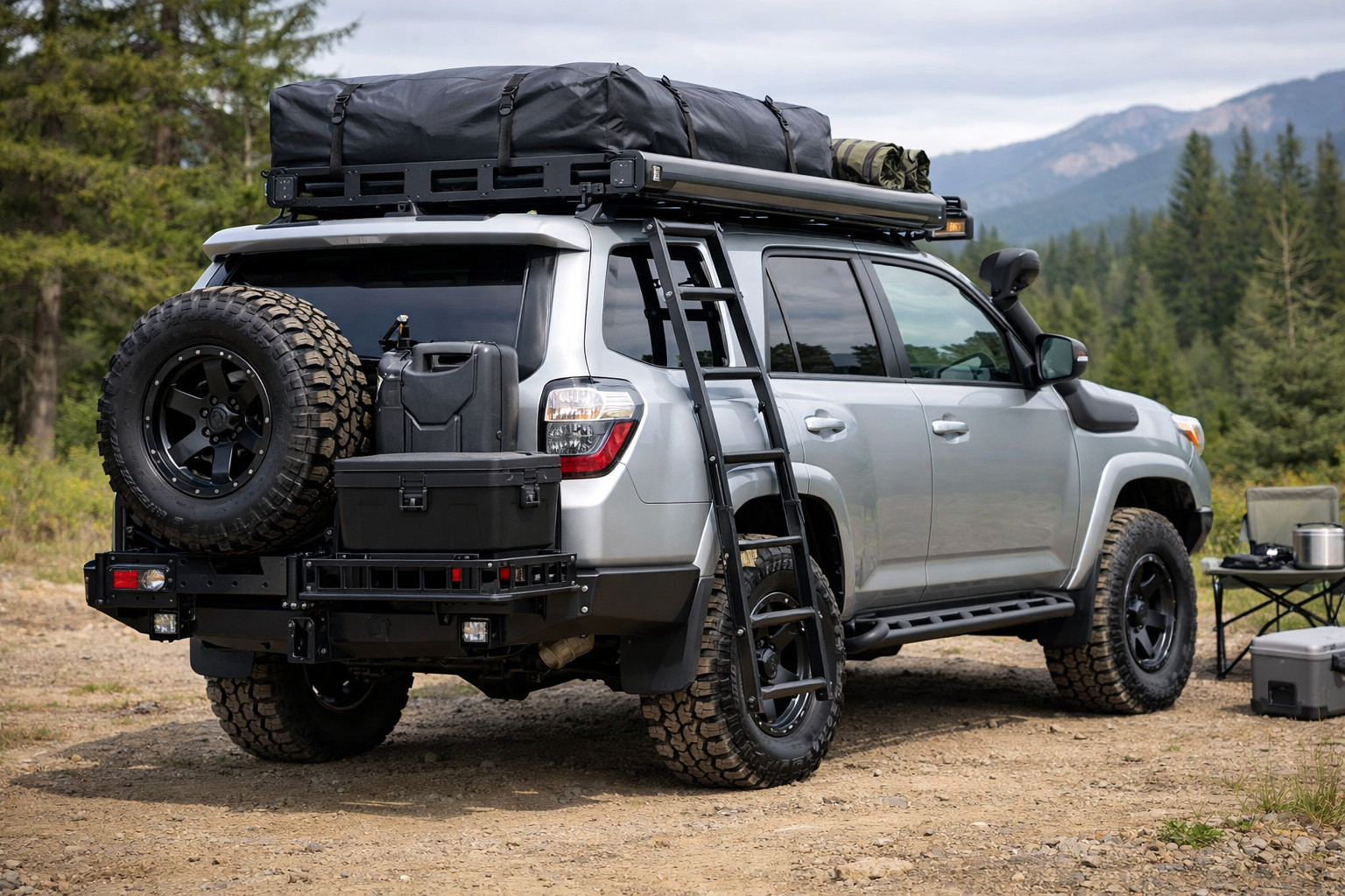 Що поставити на Toyota 4Runner після покупки для природи й багажу