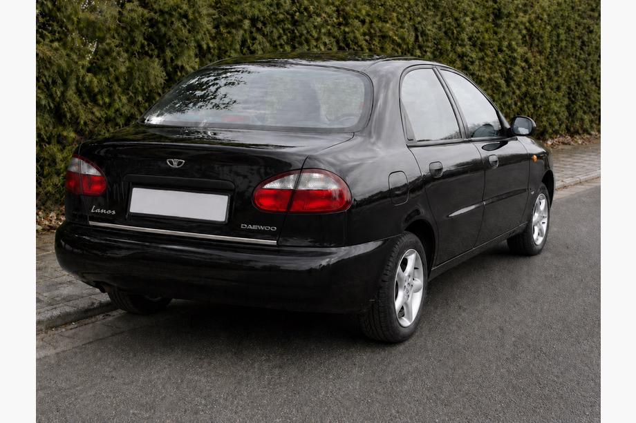 Daewoo Lanos 1998-2017 рр. Кромка багажника (нерж.) Фото 1