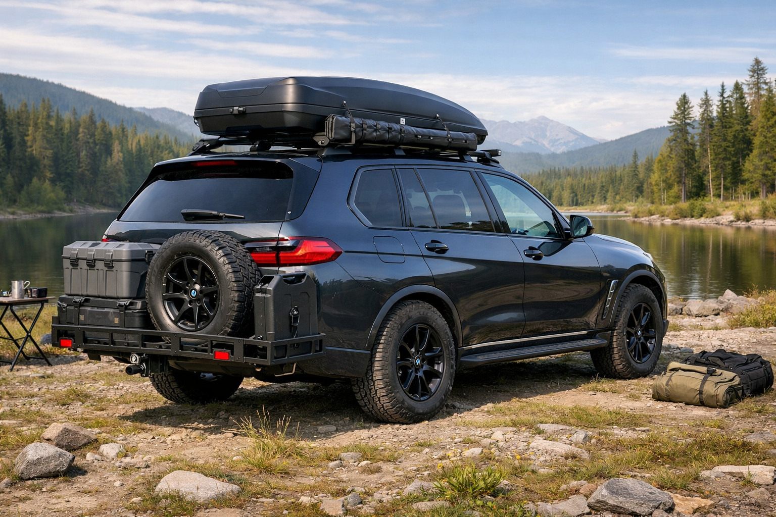 Що ставити на BMW X7 G07 для виїздів на природу та багажу на дах