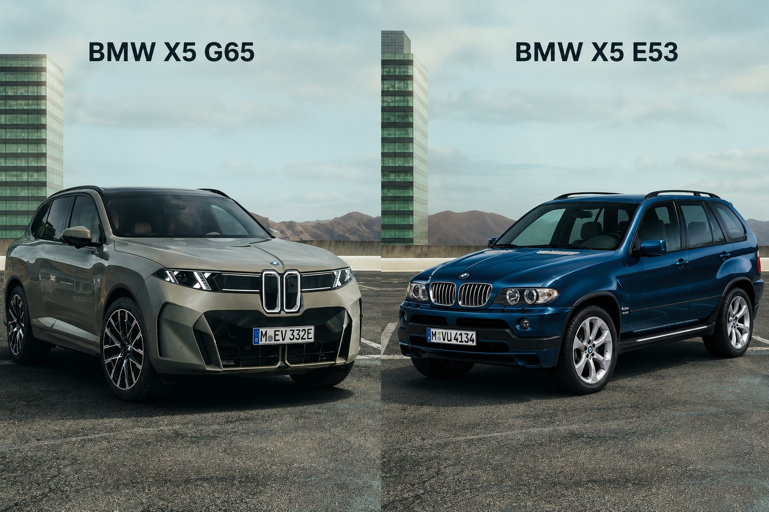 BMW X5 G65 vs BMW X5 E53: як змінився легендарний кросовер за понад 25 років