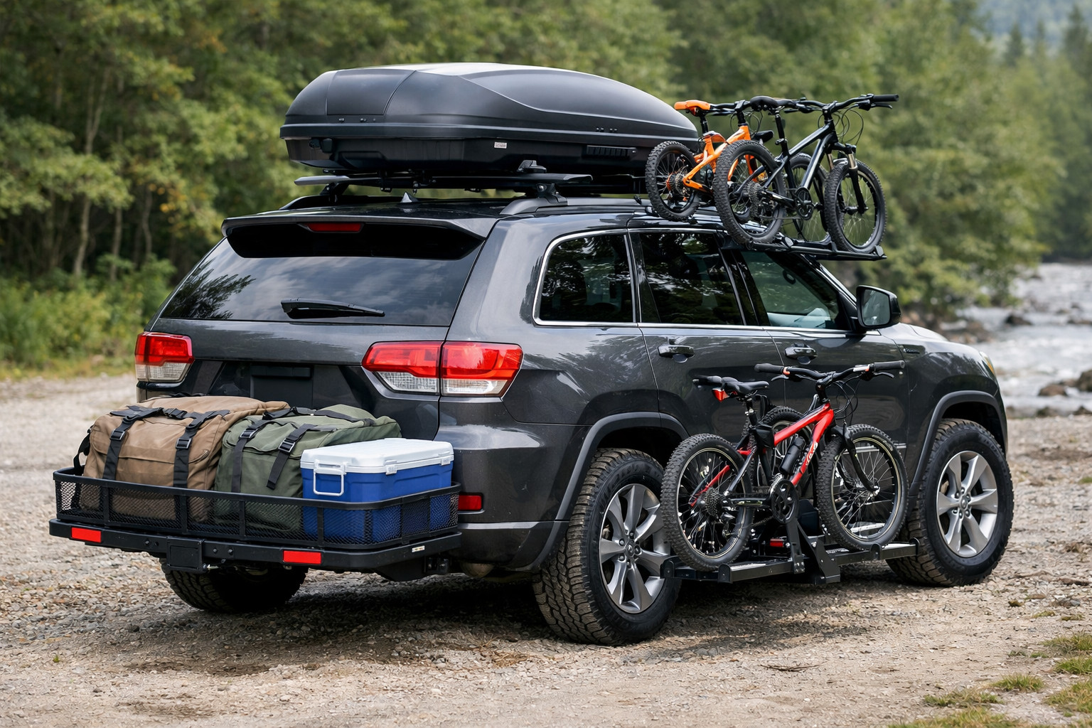 Що поставити на Jeep Grand Cherokee WK2 для сім’ї та важкого багажу