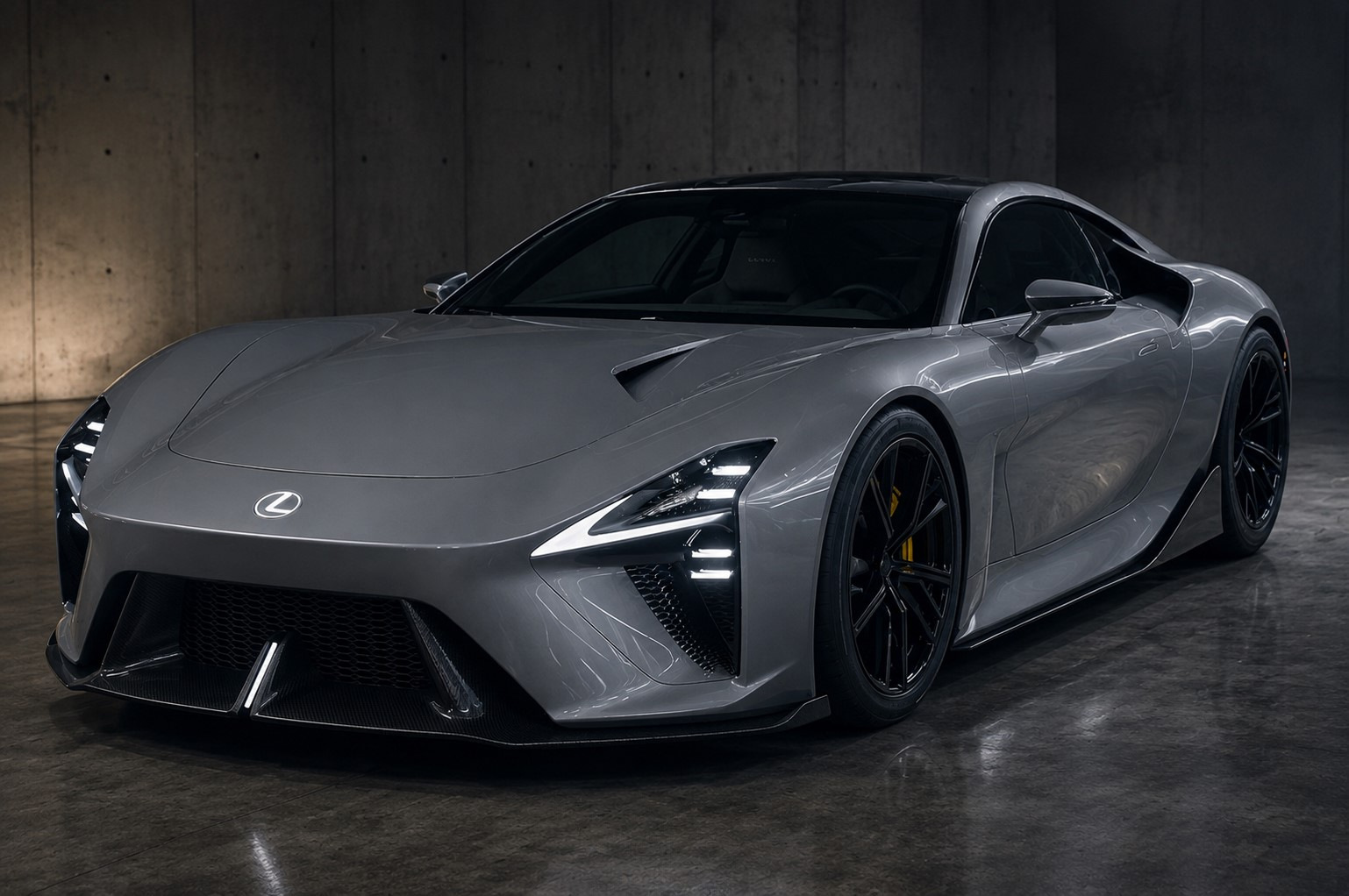 Електричний Lexus LFA Concept уперше показали в русі: що відомо про наступника легендарного суперкара