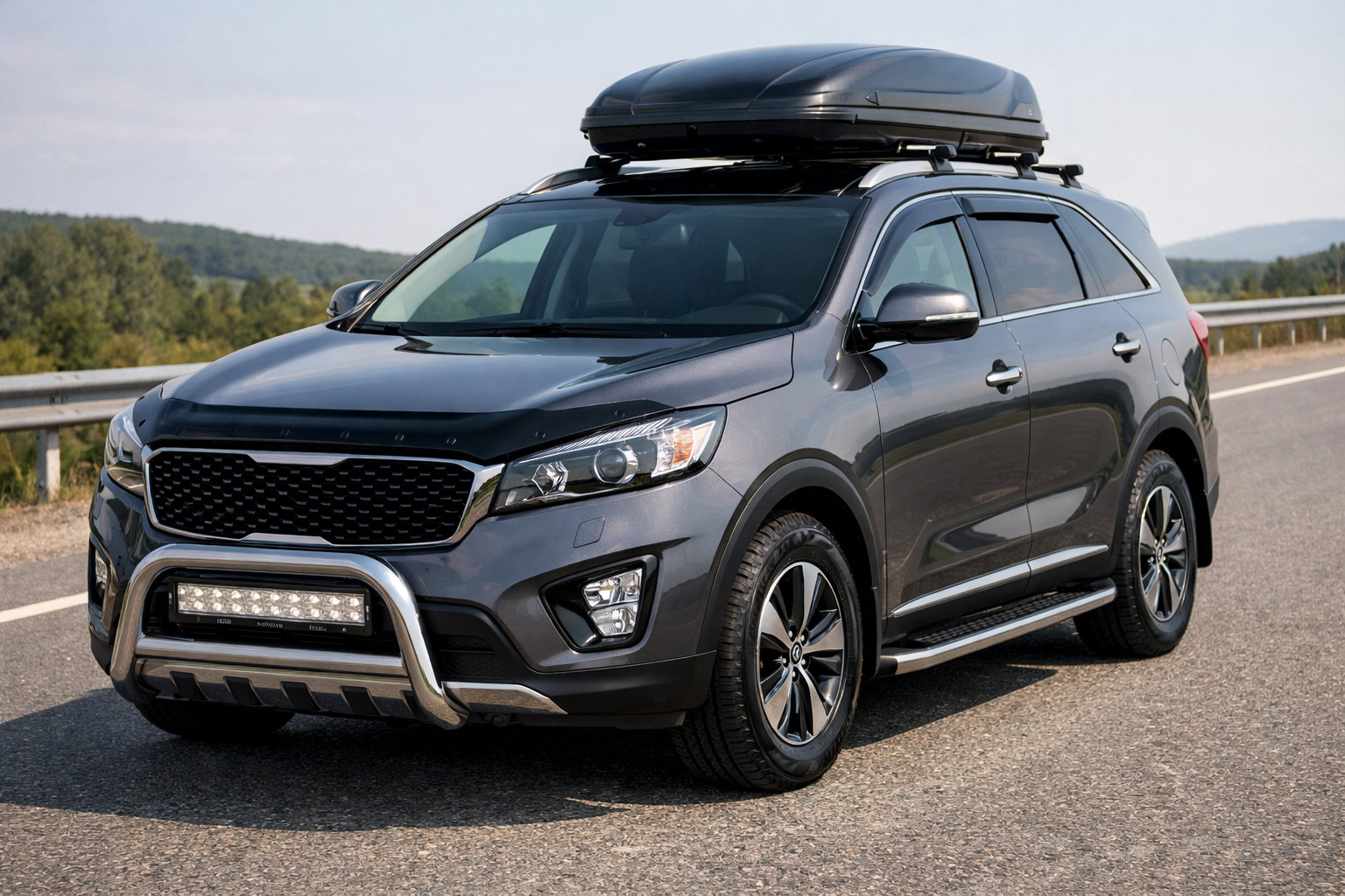 Практичний апгрейд Kia Sorento III UM 2014-2020 для траси й захисту капота